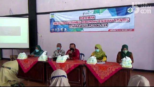 Pemkab Kediri Gelar Rembung Stunting di Tingkat Desa