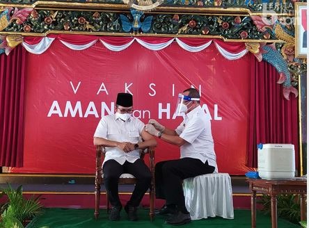 Setahun Vaksinasi, Pencapaian Bangkalan Masih 42,5 Persen