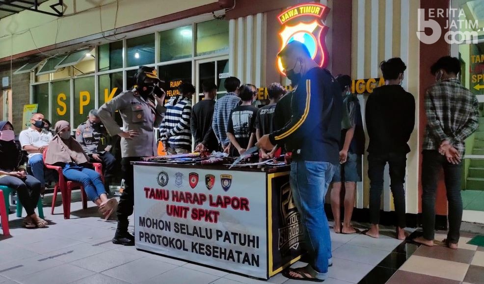 Terlibat Tawuran, Arek Tanjungsari Surabaya Dikembalikan ke Orang Tua