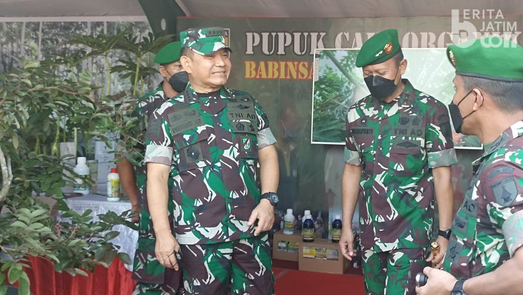 Kunjungan ke Surabaya, KSAD Puji Produk Unggulan Babinsa se Jatim