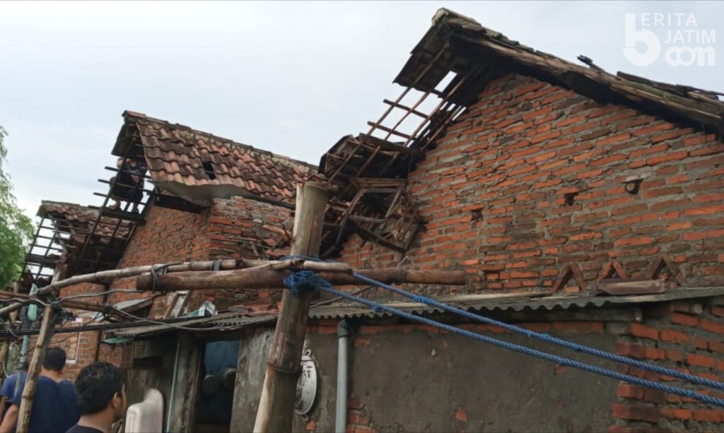 Puting Beliung Landa Jabon Sidoarjo, 7 Rumah Rusak