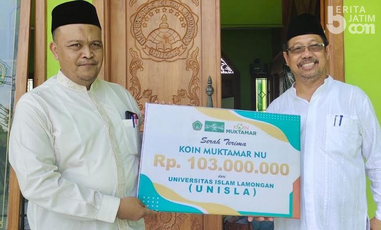Koin Muktamar NU, Unisla Sumbang Rp 103 Juta