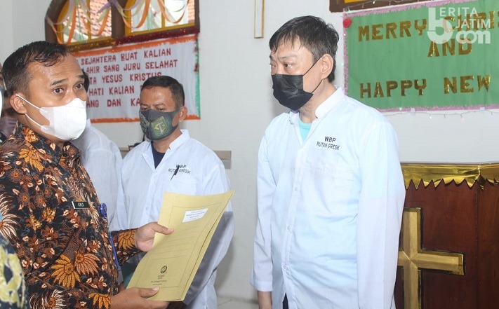 373 Warga Binaan di Jawa Timur Dapat Remisi Natal
