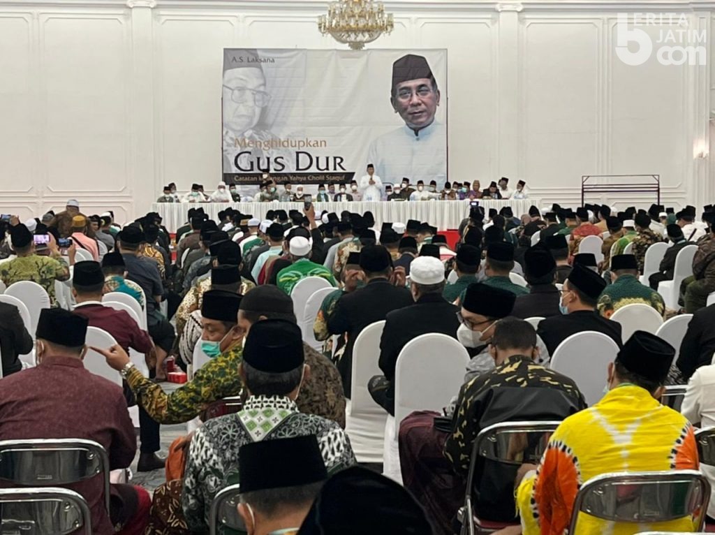 Sebanyak 447 PCNU-PWNU Ikrar Dukung Gus Yahya di Graha Wangsa Lampung
