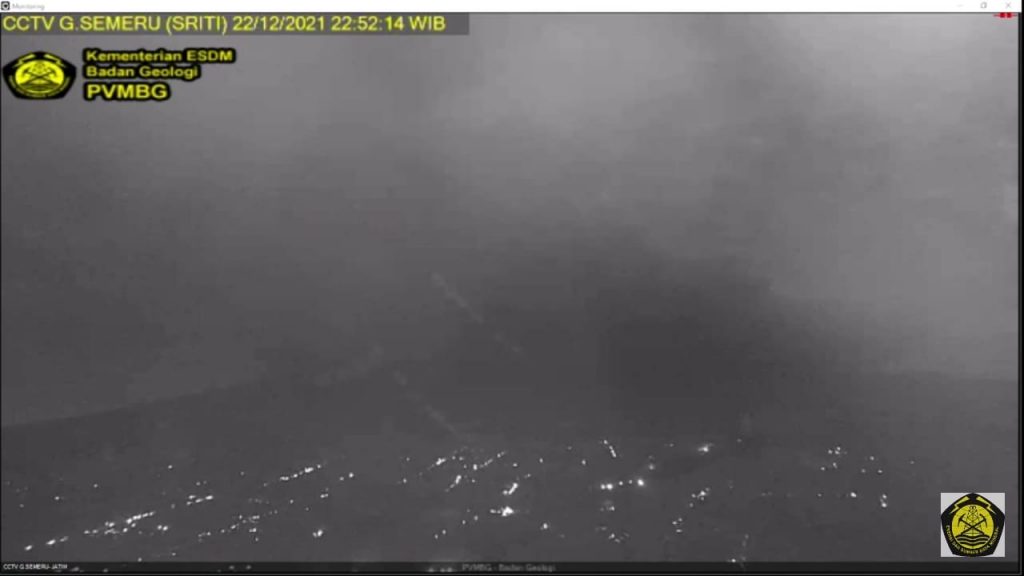 Semeru Erupsi Lagi, Awan Panas Menuju Besuk Kobokan Lumajang