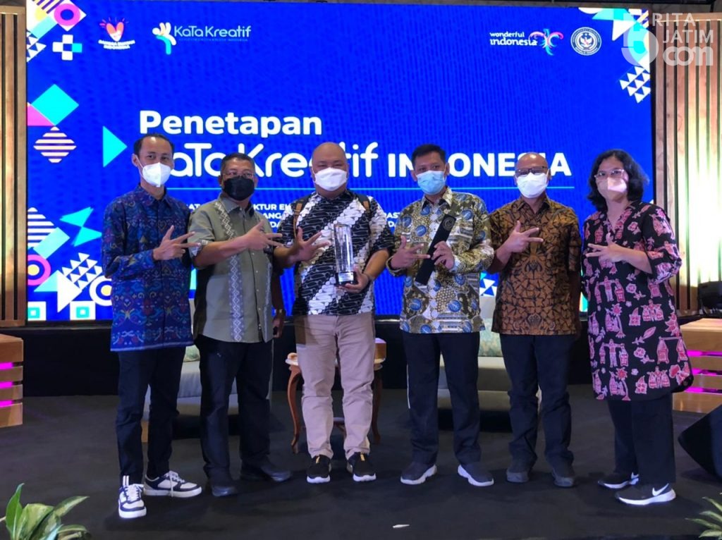 Satu-satunya di Jatim, Kota Malang Diganjar Penghargaan KaTa Kreatif Indonesia