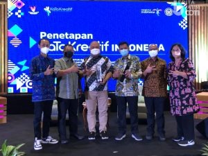 Satu-satunya di Jatim, Kota Malang Diganjar Penghargaan KaTa Kreatif Indonesia