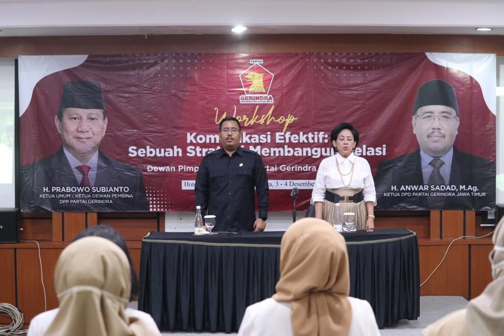 Menangkan Prabowo di 2024, Gerindra Jatim Siapkan ‘Lokomotif Perang’