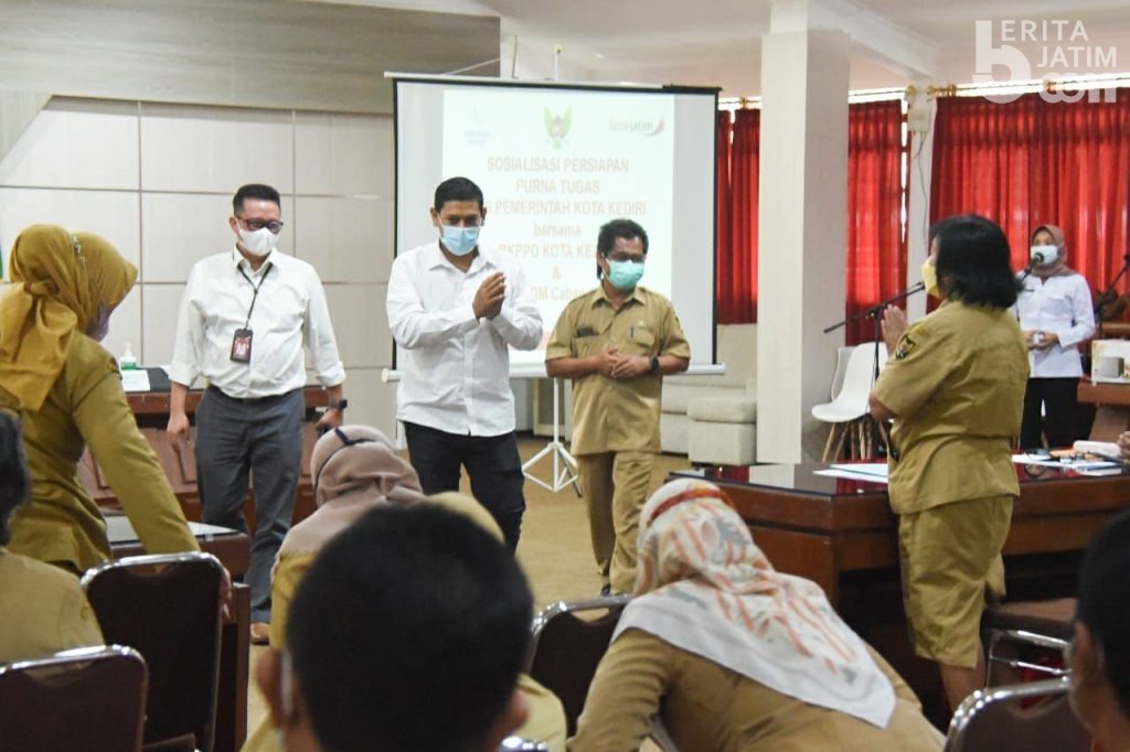 Wali Kota Kediri Ucap Terima Kasih Atas Pengabdian 54 Calon Purnabakti