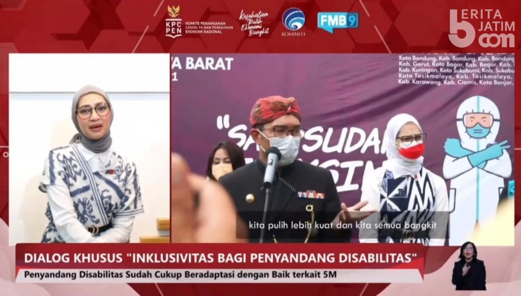 Upaya Pemerintah Berikan Perlindungan Penyandang Disabilitas Saat Pandemi