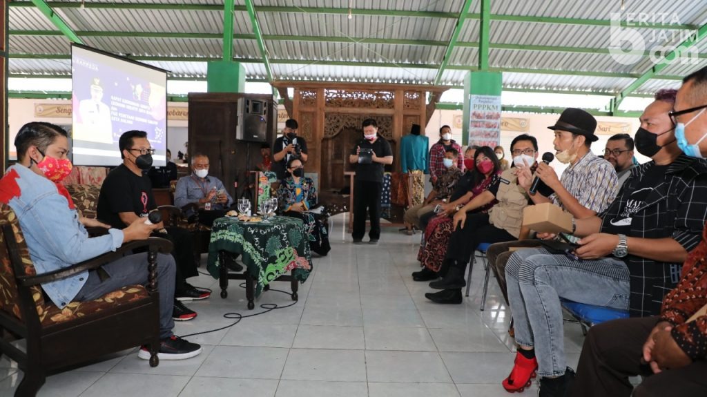 Ngopi Bareng, Cara Wali Kota Sutiaji Serap Aspirasi Pelaku Ekraf