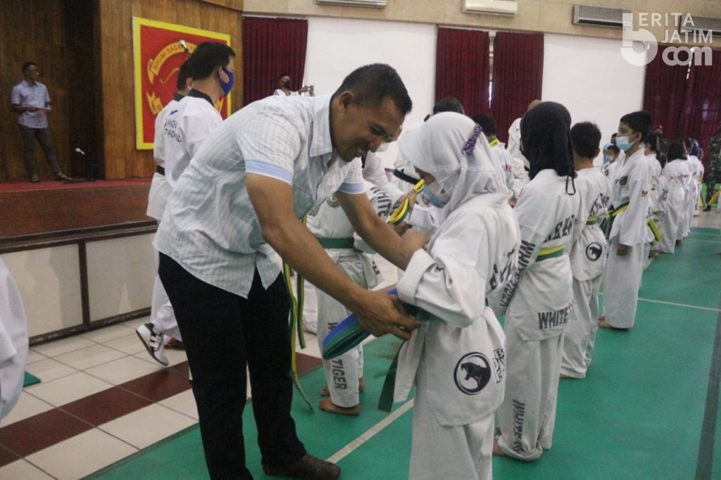 Sukseskan DBON, Danyonif l Marinir Bikin ‘Pabrik’ Atlet Taekwondo