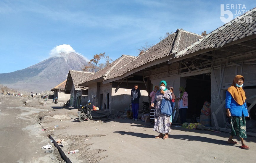 Logistik Cukup, Warga Terdampak Erupsi Semeru Ingin Bantuan Uang Tunai