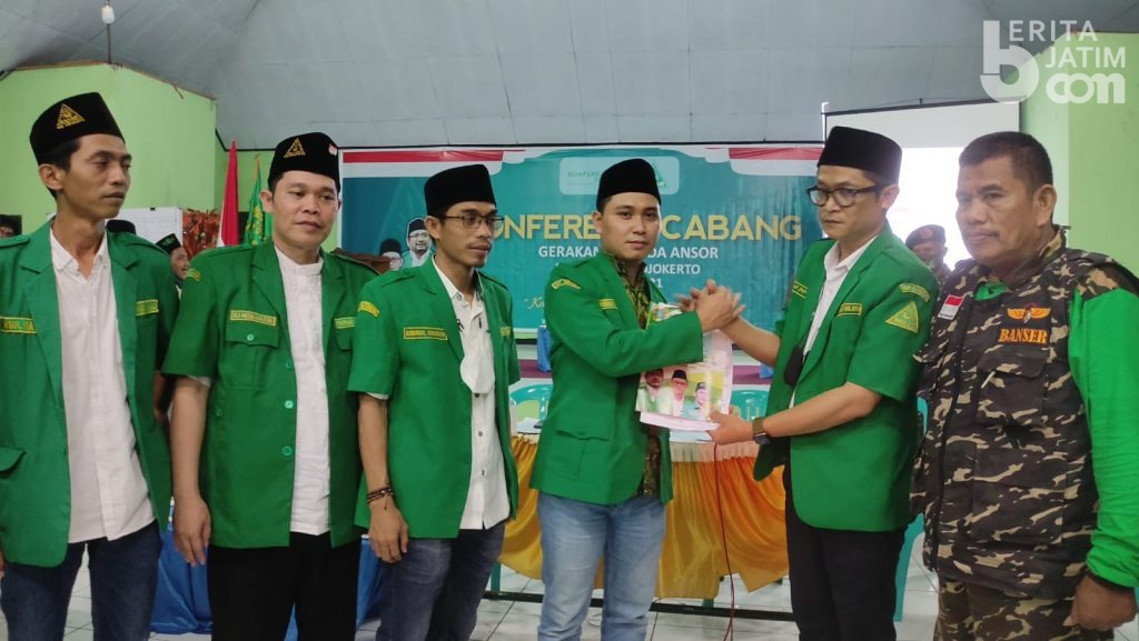 Wabup Gus Barra Pimpin GP Ansor Kabupaten Mojokerto
