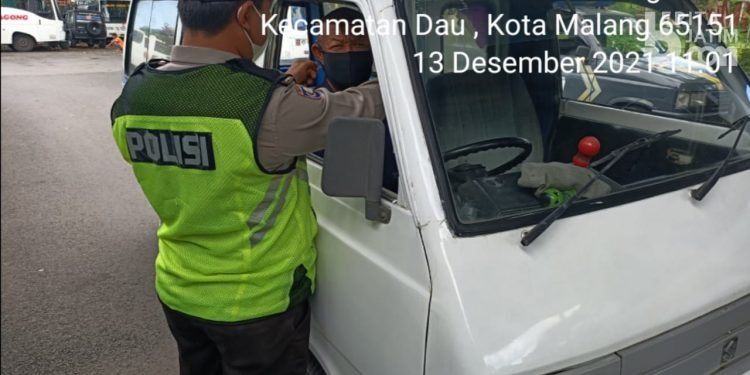 Polsek Dau Operasi Yustiti Prokes Level 2, Kontrol Ruang Rawat Inap Covid-19