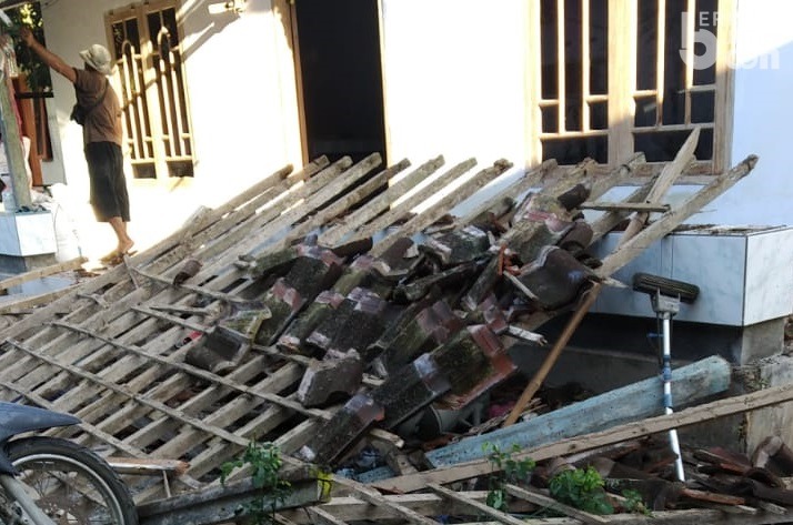 Gempa di Jember, Belasan Rumah dan 1 Pesantren Rusak