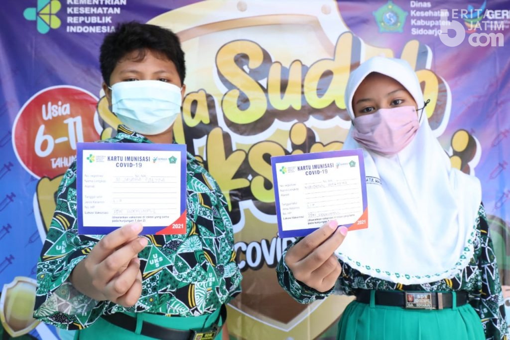 182 Ribu Anak Sidoarjo Bakal Divaksin, Gus Muhdlor: Ini Ikhtiar Perlindungan