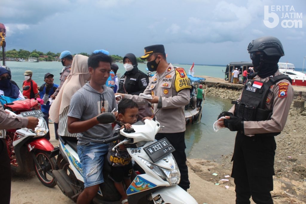 Cek Pelabuhan dan Terminal Sumenep Jelang Nataru, Wakapolres Tekankan Prokes