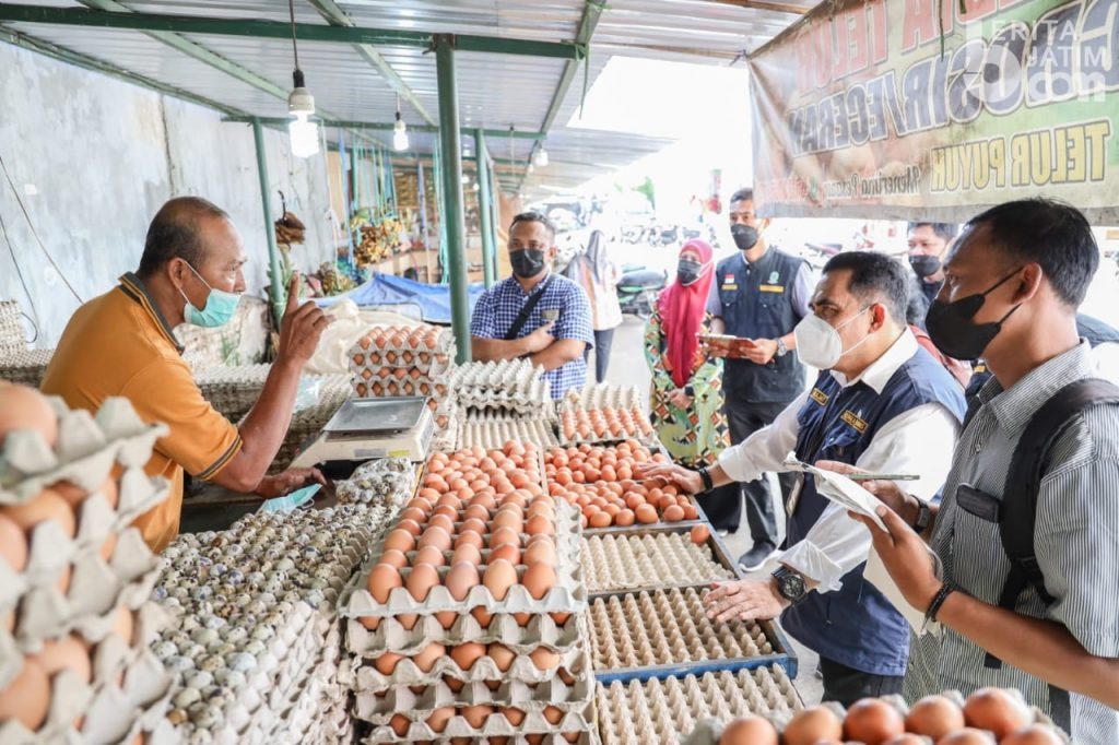Disperindag Jatim Sebut Kenaikan Harga Bahan Pokok Saat Nataru Wajar