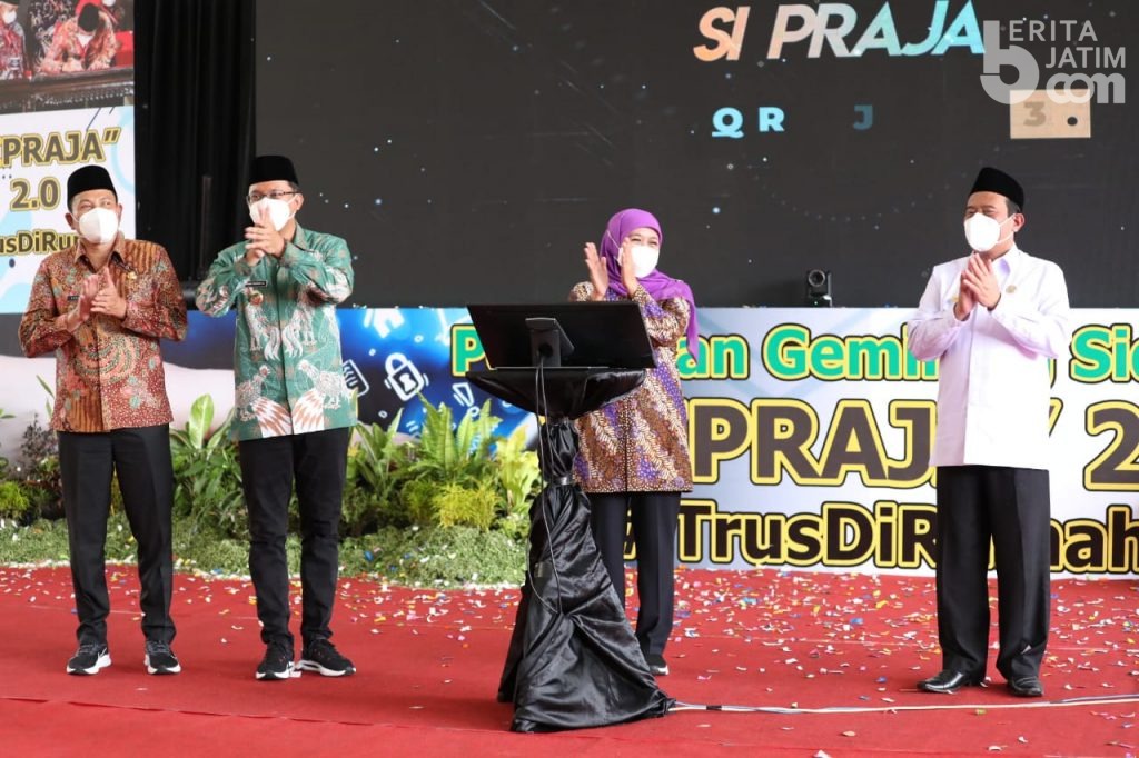 Puji Terobosan Sidoarjo, Khofifah: Ini Mal Pelayanan Publik Virtual Pertama di Jatim