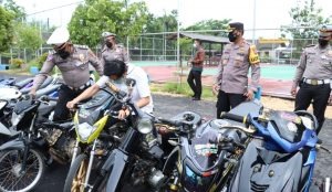102 Motor Diamankan Saat Operasi Zebra Semeru di Pamekasan