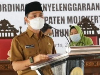 Kabupaten Mojokerto PPKM Level 1, Wabup Imbau Masyarakat Tetap Waspada