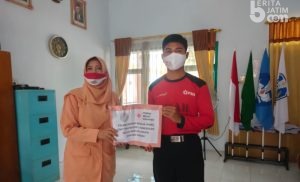 PMR Wira SMAN 2 Pamekasan Salurkan Donasi Bagi Korban Erupsi Semeru