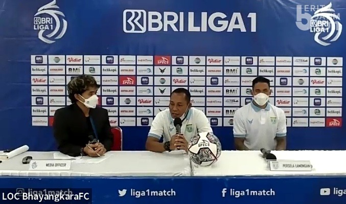 Gol Penalti Jabar Sharza Selamatkan Persela dari Kekalahan