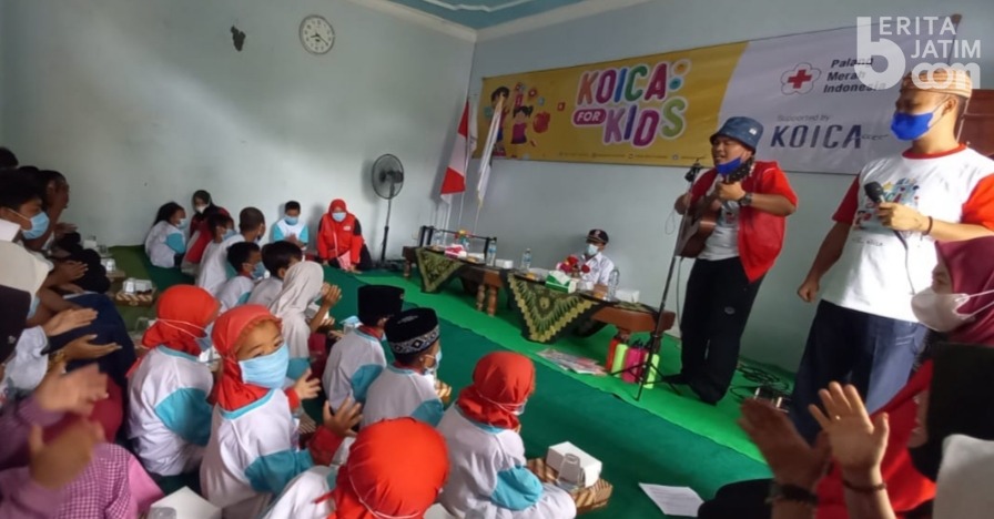 Program KOICA For Kids PMI Pamekasan Bagikan Materi Edukatif