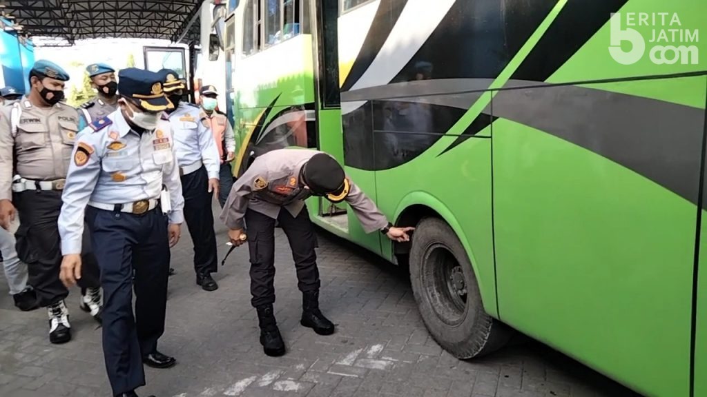 Kapolresta Mojokerto: Kendaraan Tak Layak Dilarang Jalan