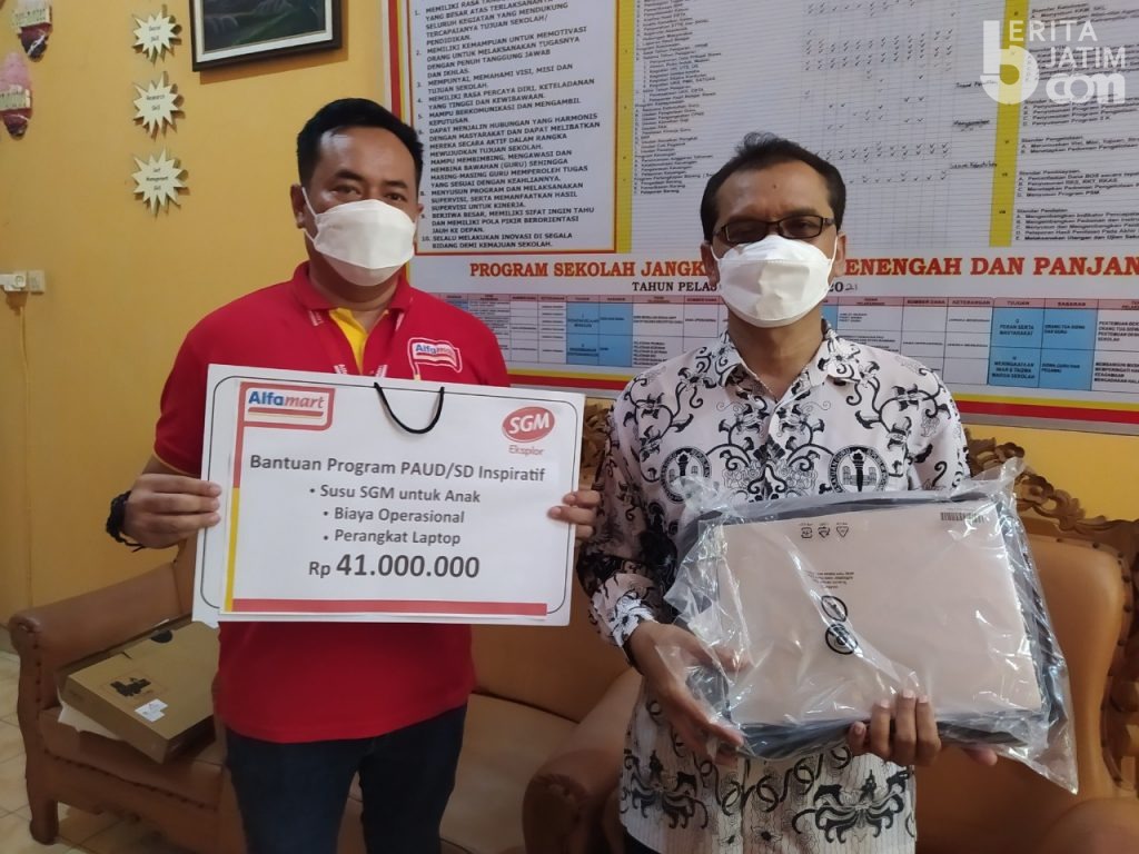SGM Eksplor dan Alfamart Bangun Dua Gedung PAUD dan Berikan Bantuan untuk Guru dari Sumatera Hingga Papua