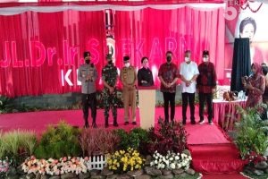 Puan Maharani Resmikan Jalibar Kepanjen Malang Sebagai Jalan Ir Soekarno