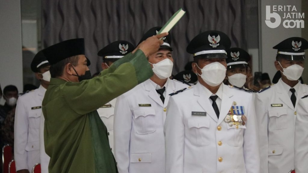 Baru Dilantik, 59 Kades Punya Tugas Vaksinasi dan Pendataan Warga Miskin di Jember