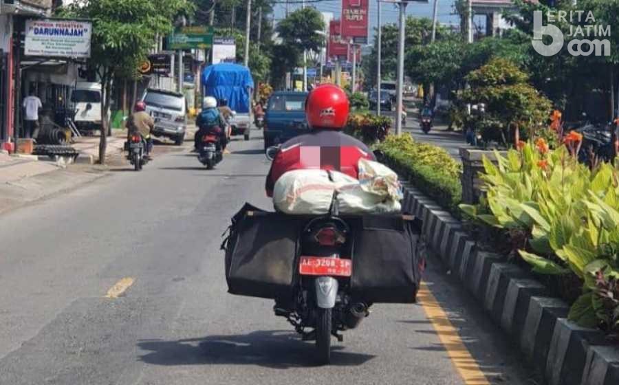 Sepeda Motor Plat Merah Dipakai Kurir Ekspedisi, Bukan Milik Pemkab Ponorogo