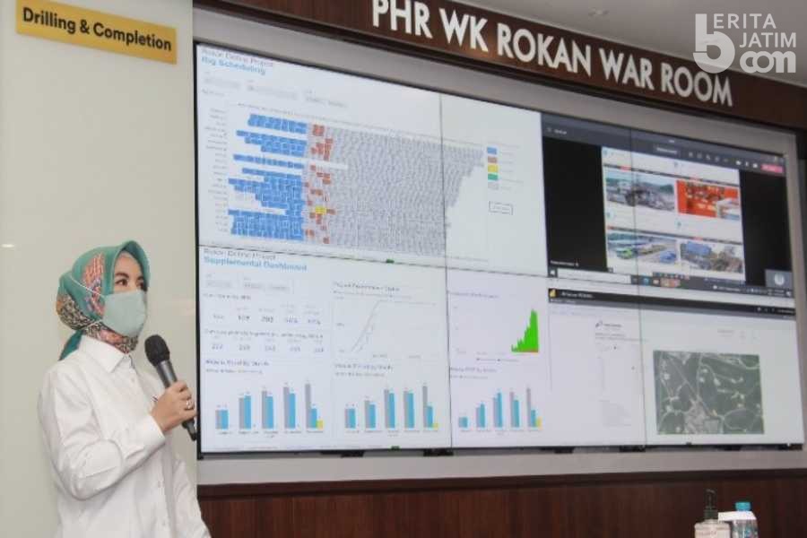 Target 400-500 Sumur Baru di 2022, Pertamina Hulu Rokan Resmikan Pusat Kendali Operasional
