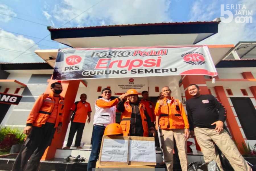 Dua Hari Terjun di Lokasi Erupsi Semeru, Ini yang Dilakukan Ketua PKS Jatim