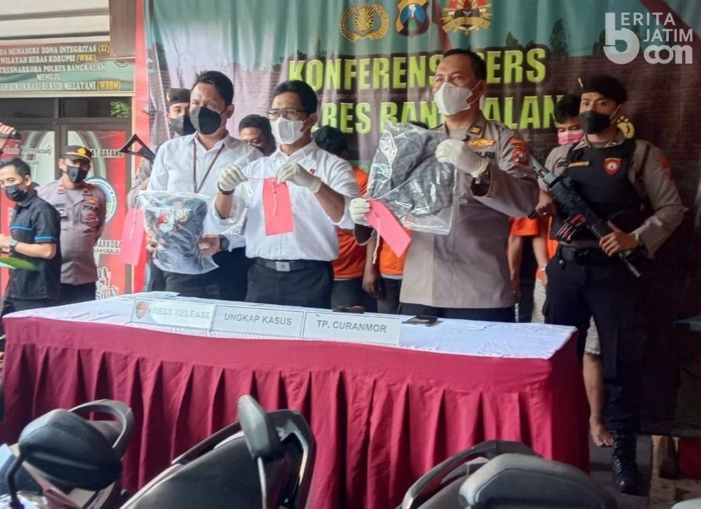 Polres Bangkalan Ungkap Sindikat Maling Motor