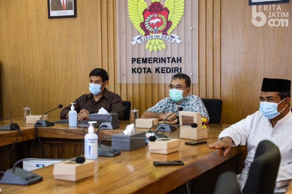 Waspada Ancaman Omicron, Pemkot Kediri Kuatkan Sinergi dengan Pusat