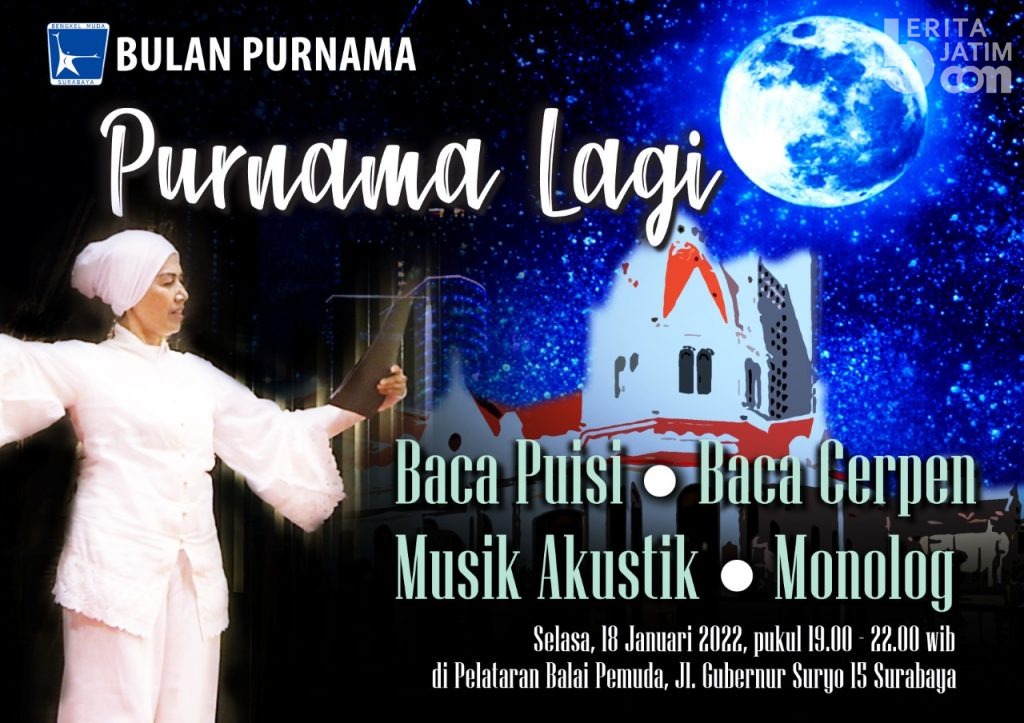 Bengkel Muda Surabaya Gelar ‘Bulan Purnama Lagi’