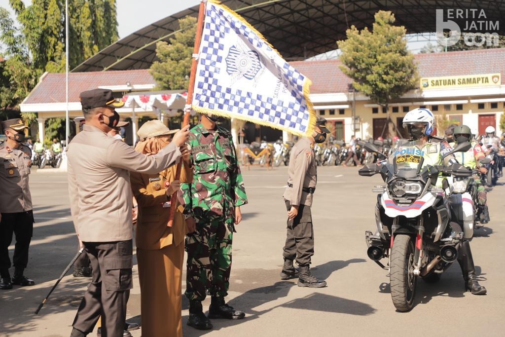 Ini Rute Patroli PAMOR KERIS Polres Kediri