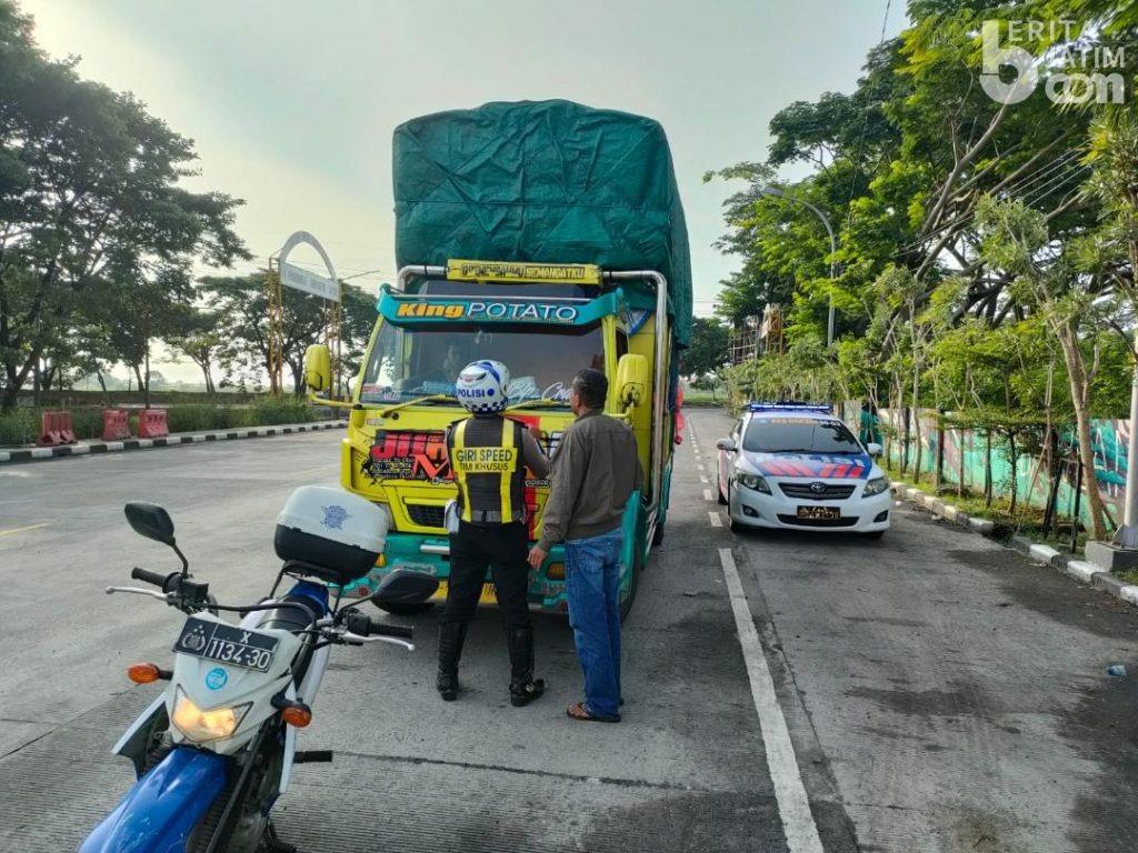 Razia Truk Odol di Gresik Semakin Intensif