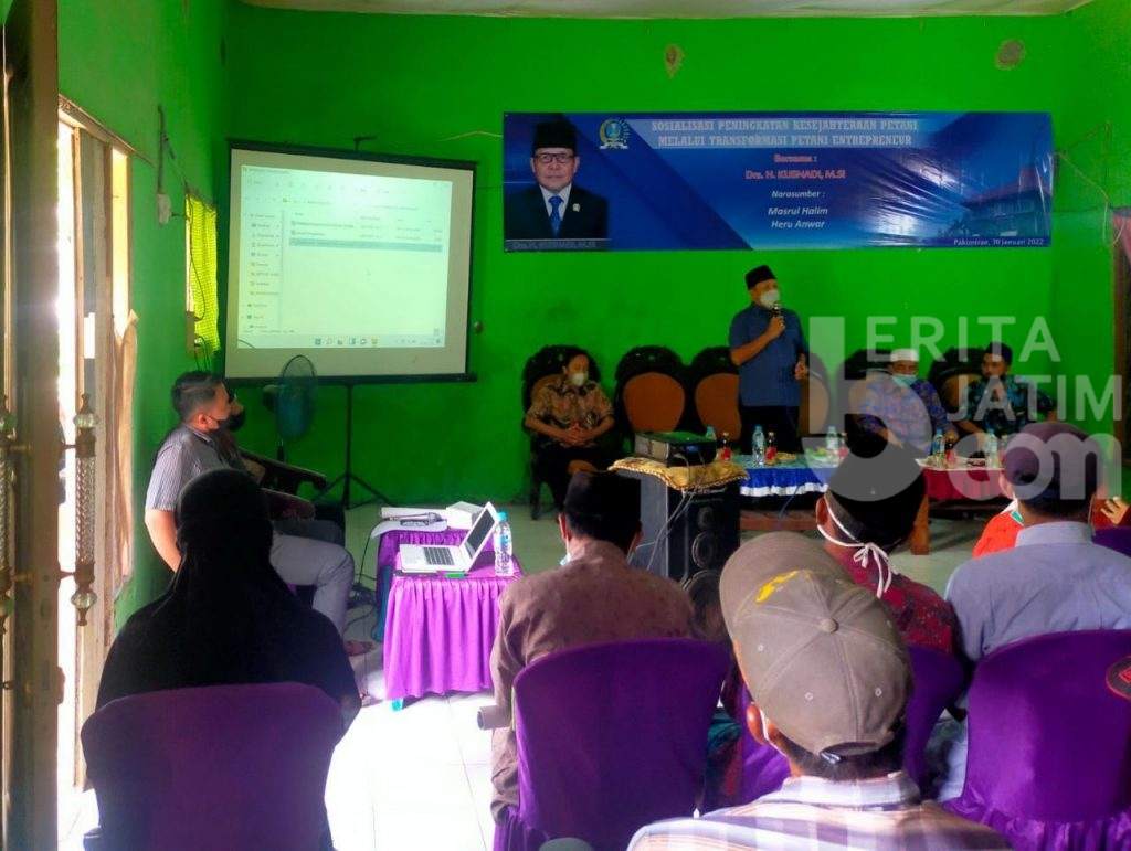 Kusnadi Dorong Petani Probolinggo Bertransformasi ke Enterpreneur