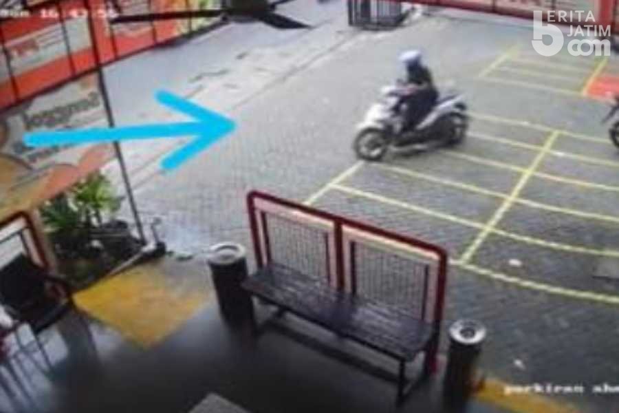 Maling Motor Satroni Diler di Banyuurip Surabaya, Motor Karyawan Hilang