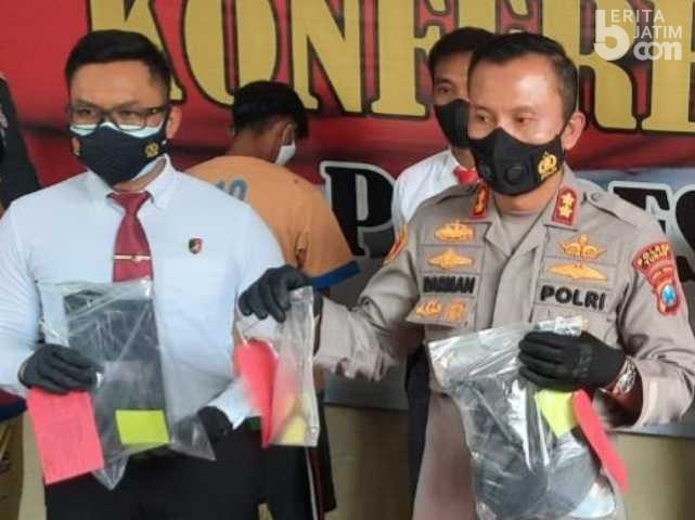 Pencuri Motor di Showroom Diringkus Polres Tuban