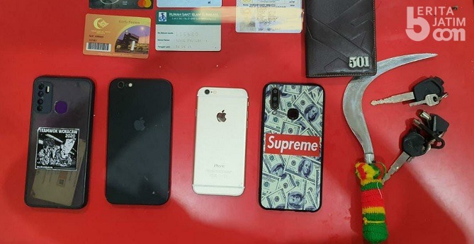 Polisi Tangkap Komplotan Spesialis Begal di Surabaya