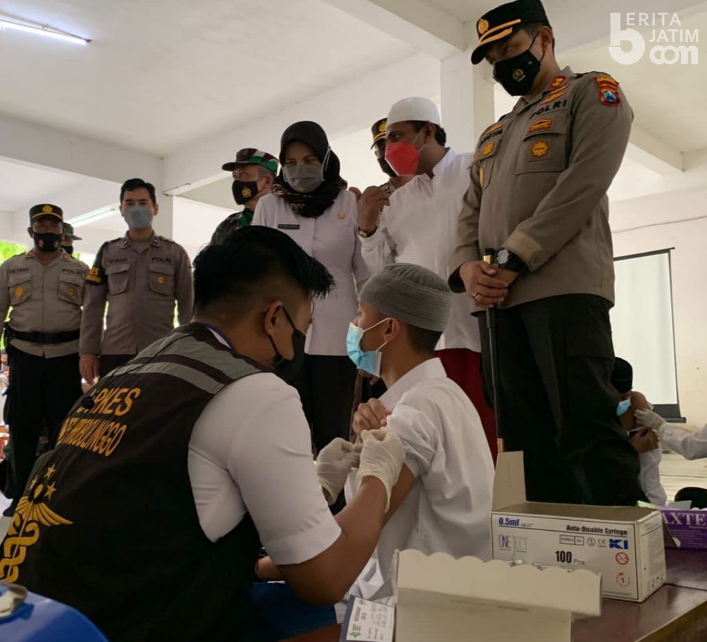 Vaksin Anak Usia 6 sampai 11 Tahun Mulai Digelar di Probolinggo
