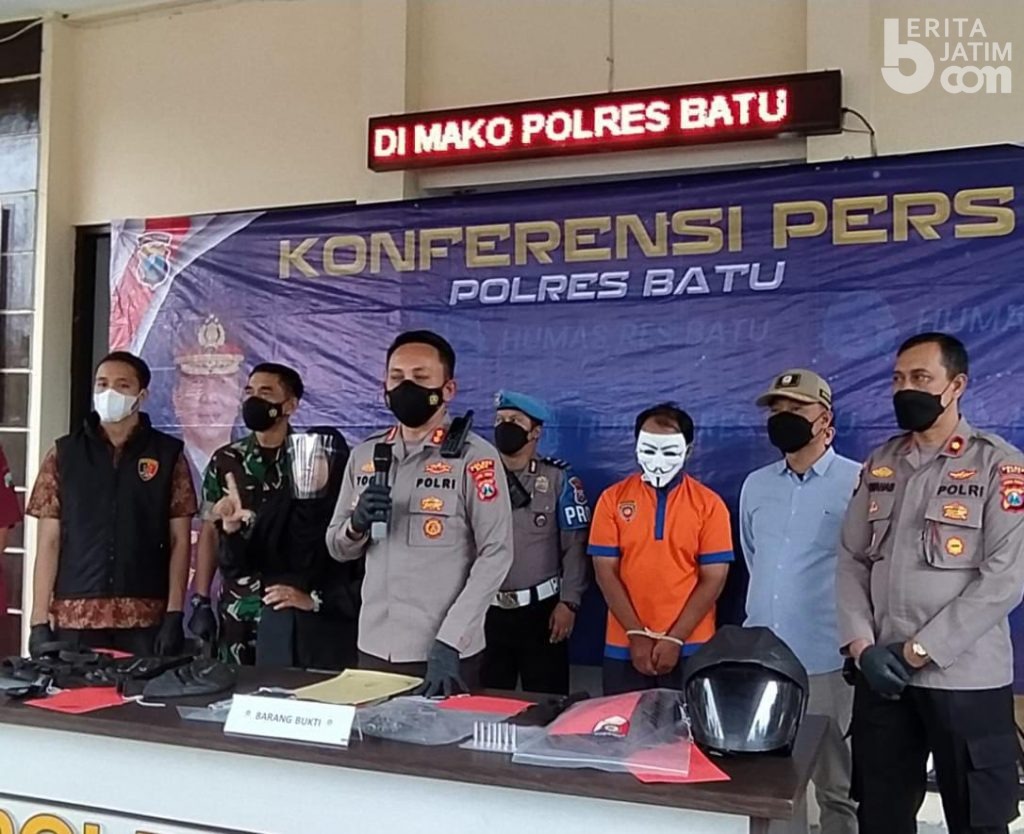 Dugaan Penculikan Anak, Polisi Tangkap Pria Penodong Senpi di Kota Batu