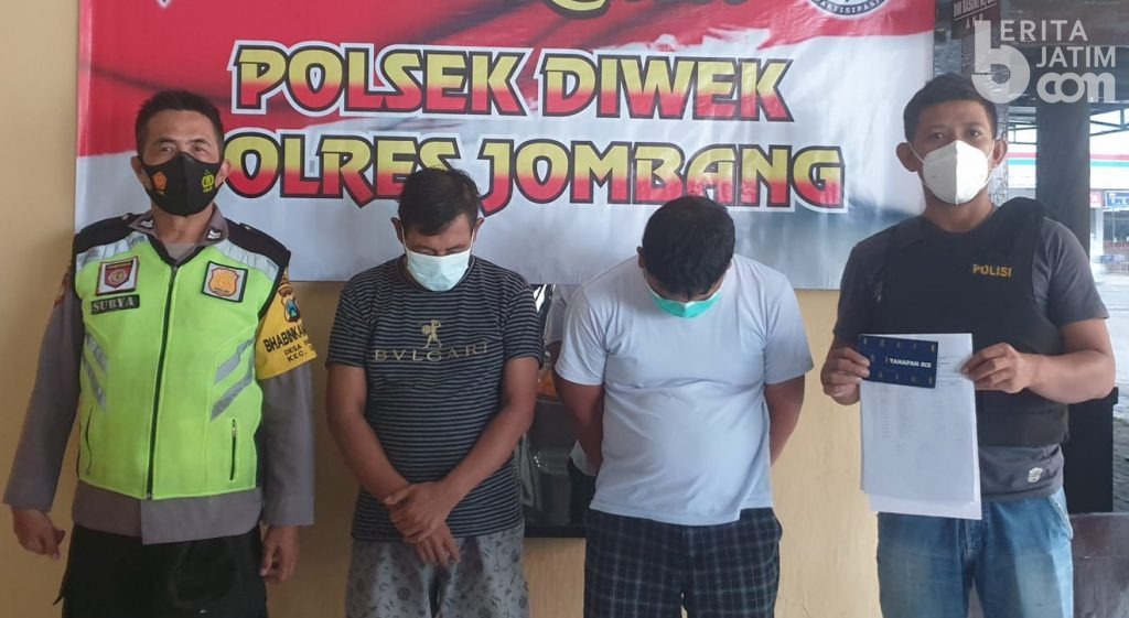 Dua Pria di Jombang Kuras ATM Temannya Jutaan Rupiah