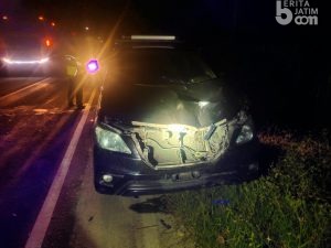 Ngebut, Innova Seruduk Pelajar dari Belakang
