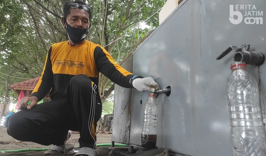 Limbah Masker di Banyuwangi Jadi BBM